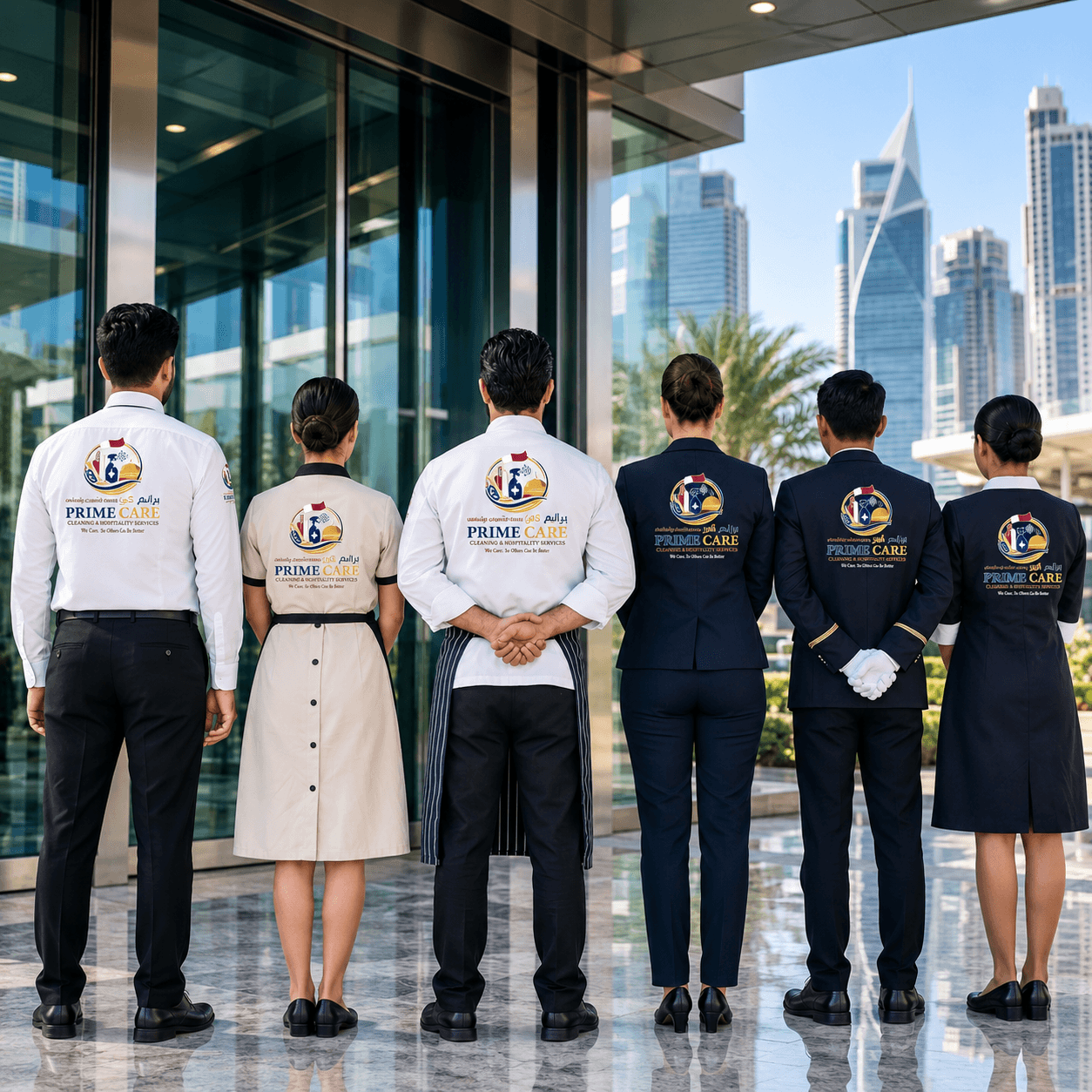 Professional cleaning and hospitality service