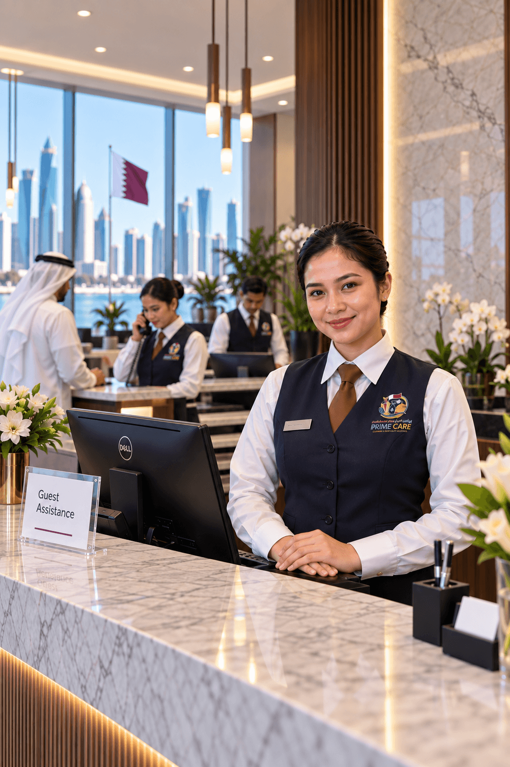 Front Desk Receptionist