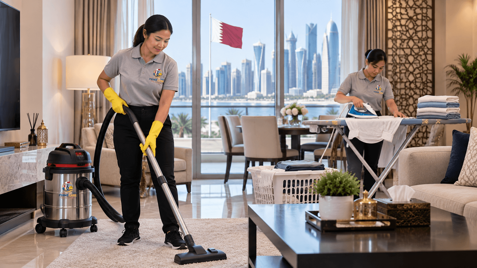 Professional house cleaning services in Qatar